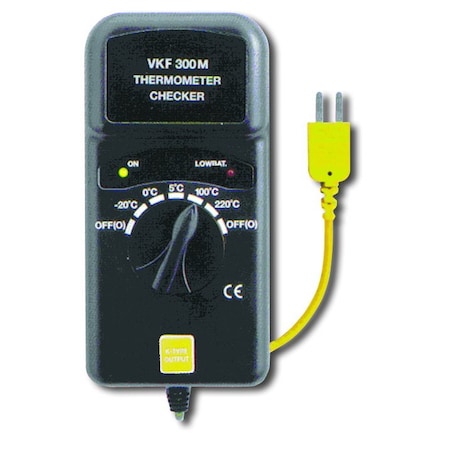 Test Products Intl K-Type Thermocouple Temp Probe Calibrator VKF300M